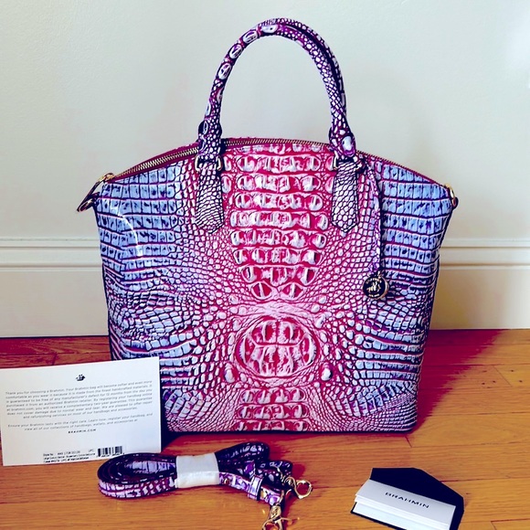 NWT Brahmin Large Duxbury Satchel Hand bag Beautiful . 🔥🔥 - Picture 2 of 16